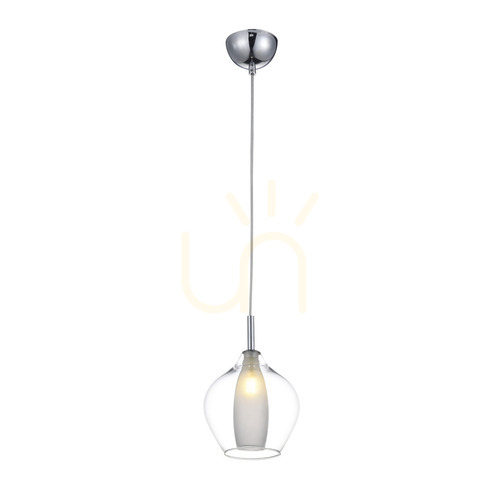 Sprawdź Lampa Wisząca Azzardo AMBER MILANO 1 Transparentny