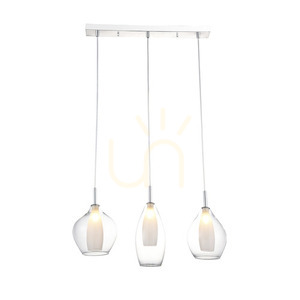 Lampa Wisząca Azzardo AMBER MILANO 3 Transparentny small 0