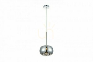 Lampa Wisząca Azzardo BURN 1 Chrom small 0