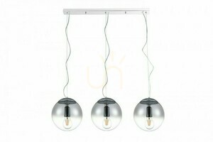 Lampa Wisząca Azzardo IRIS 3 LINE Chrom small 0