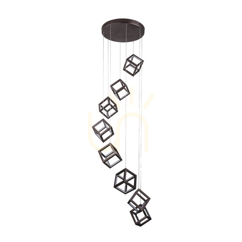 Sprawdź Lampa Wisząca Azzardo STRANGE 8 Czarny