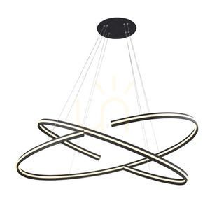 Lampa Wisząca Azzardo ALESSIA XL Czarny small 0