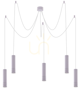 Lampa Wisząca Azzardo LOCUS L 5 Biały small 0
