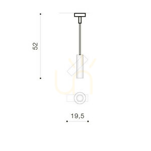 Downlight Azzardo LENS ROUND Czarny small 2