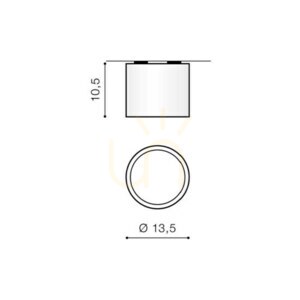 Downlight Azzardo ALIX 230V Biały small 2