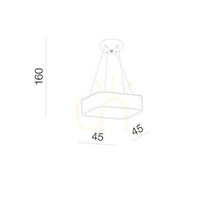 Lampa Wisząca Azzardo SOLVENT S 45 CCT SMART + Pilot Szary small 2
