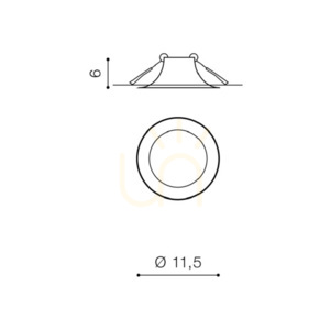 Downlight Azzardo REMI WPUST Czarny 2 Downlight Azzardo REMI WPUST Czarny small 2