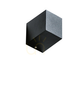 Kinkiet Azzardo RIMINI 1 SQUARE Czarny small 2
