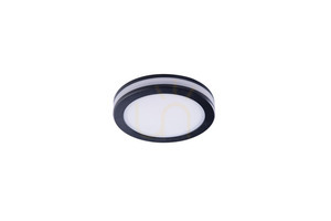 Downlight Azzardo GALATA R 3000K Czarny small 1