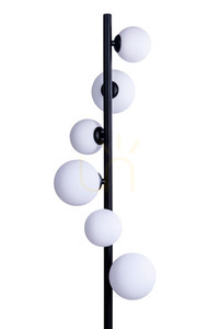 Lampa Podłogowa Azzardo SYBILLA 6 Czarny small 1