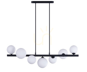 Lampa Wisząca Azzardo SYBILLA 7 Czarny small 0