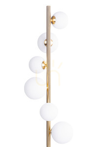 Lampa Podłogowa Azzardo SYBILLA 6 Złoty small 1