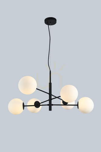Sprawdź Lampa Wisząca Azzardo OVIEDO 6 Czarny