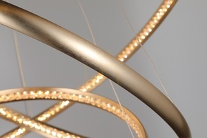 Lampa Wisząca Azzardo BRIGHTON 3 Złoty small 3