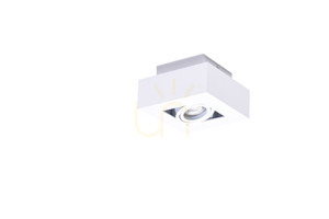 Downlight Azzardo NIKEA 1 GU10 Biały small 1