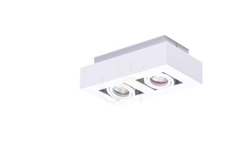 Sprawdź Downlight Azzardo NIKEA 2 GU10 Biały