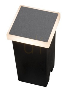 Kinkiet Azzardo ALF SQUARE 3000K Szary small 0