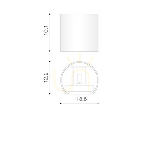 Kinkiet Azzardo LETICIA 2 LED Czarny small 2