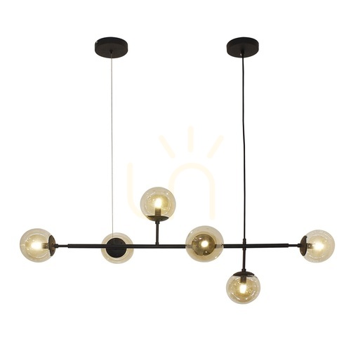 Sprawdź Lampa Wisząca Azzardo HELIOS 6 Czarny