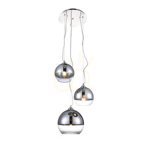 Lampa Wisząca Azzardo SILVER BALL 3 Chrom small 1