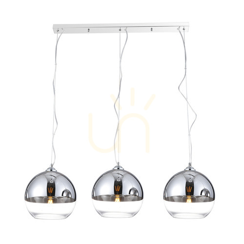 Sprawdź Lampa Wisząca Azzardo SILVER BALL 3 LINE Chrom