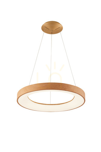 Sprawdź Lampa Wisząca Azzardo SANTANA 80 CCT + Pilot Drewno