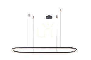 Lampa Wisząca Azzardo ELENA 150 DIMM Czarny small 1