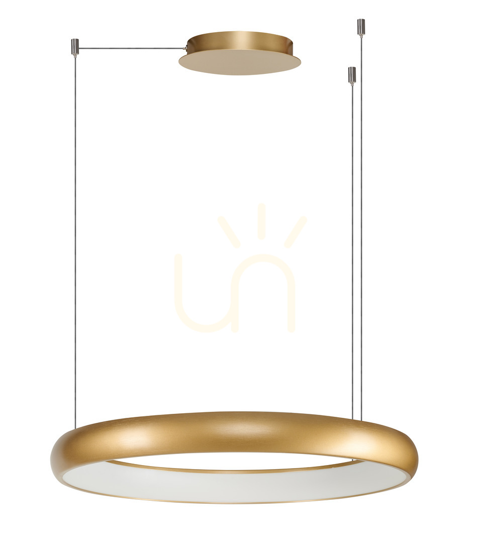 Sprawdź Lampa Wisząca Azzardo ANTONIO 61 CCT + Pilot Złoty Lampa Wisząca Azzardo ANTONIO 61 CCT + Pilot Złoty