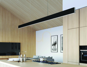 Lampa Wisząca Azzardo OLIVIER 120 3000K DIMM (10W+40W) Czarny small 0