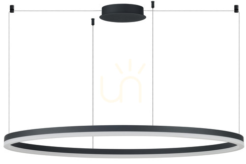 Sprawdź Lampa Wisząca Azzardo HALO 150 CCT DIMM + Pilot Czarny