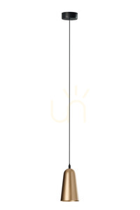 Lampa Wisząca Azzardo CAPRI B Złoty small 1