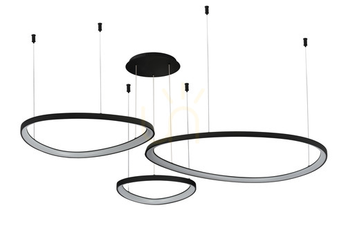 Sprawdź Lampa Wisząca Azzardo AMANDA 42+62+82 CCT SWITCH DIMM Czarny