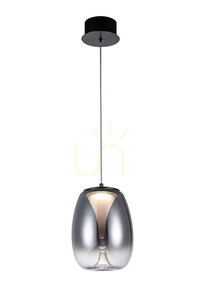Lampa Wisząca Azzardo PAMELA 20 Chrom small 1