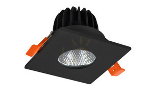 Downlight Azzardo CLEAN S IP44 7W CCT SWITCH Czarny small 0