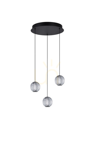 Sprawdź Lampa Wisząca Azzardo EDEM 3 ROUND Czarny