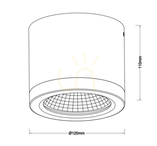Sprawdź Downlight Azzardo CONYON IP54 25W CCT SWITCH Biały