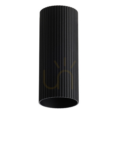 Sprawdź Klosz Azzardo LUCAS RIBBED TUBE 30 Czarny