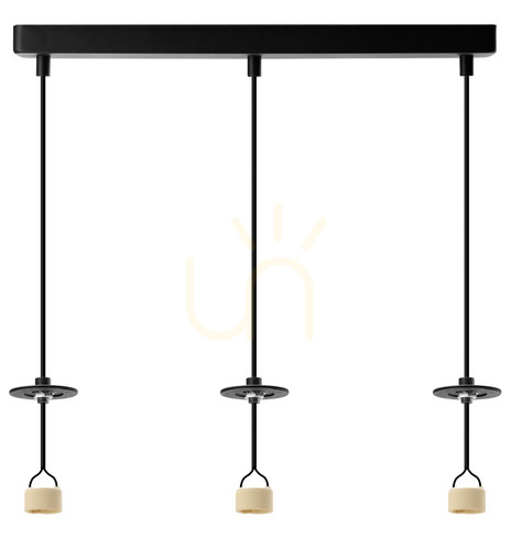 Sprawdź Lampa Wisząca Azzardo LUCAS BASE 3L GU10 Czarny