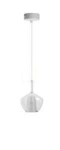 Lampa Wisząca Azzardo GRACE C Transparentny small 0