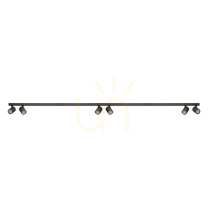 Spot Azzardo EXO 6 LINE 200 Czarny small 1