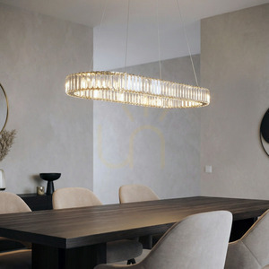 Lampa Wisząca Azzardo SPARK OVAL 120 CCT DIMM + Pilot Złoty small 1