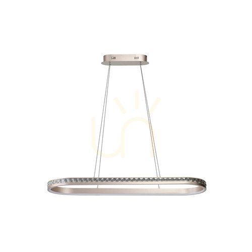 Sprawdź Lampa Wisząca Azzardo CAMELIA 100 OVAL 3-STEP DIMM Złoty
