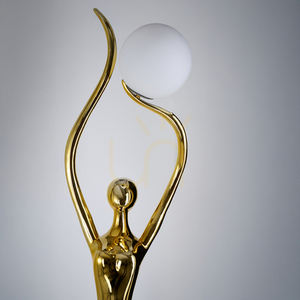 Lampa Podłogowa Azzardo DEMETER Złoty small 0