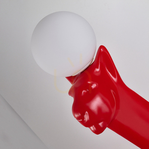 Lampa Podłogowa Azzardo PUMA Czerwony small 3
