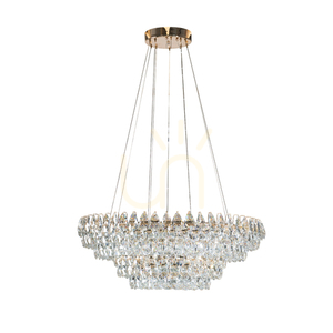 Lampa Wisząca Azzardo BARLETTA 60+100 3-STEP DIMM Złoty small 2