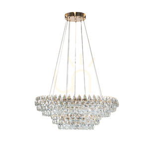 Lampa Wisząca Azzardo BARLETTA 60+100 3-STEP DIMM Złoty small 0