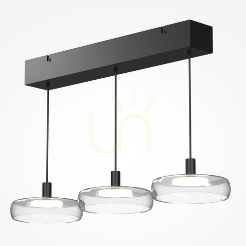 Sprawdź Lampa wisząca LED Maytoni Float MOD498PL-L25BK czarna, 25 W, 3000 K