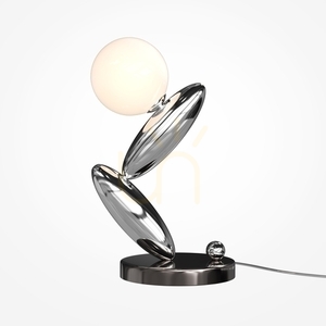 Lampa stołowa Maytoni Resonance LED srebrna dotykowa MOD482TL-L6PT3K small 0