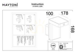 Lampa solarna NORDIS O140WL-L2BK IP65 Maytoni 7 Lampa solarna NORDIS O140WL-L2BK IP65 Maytoni small 7