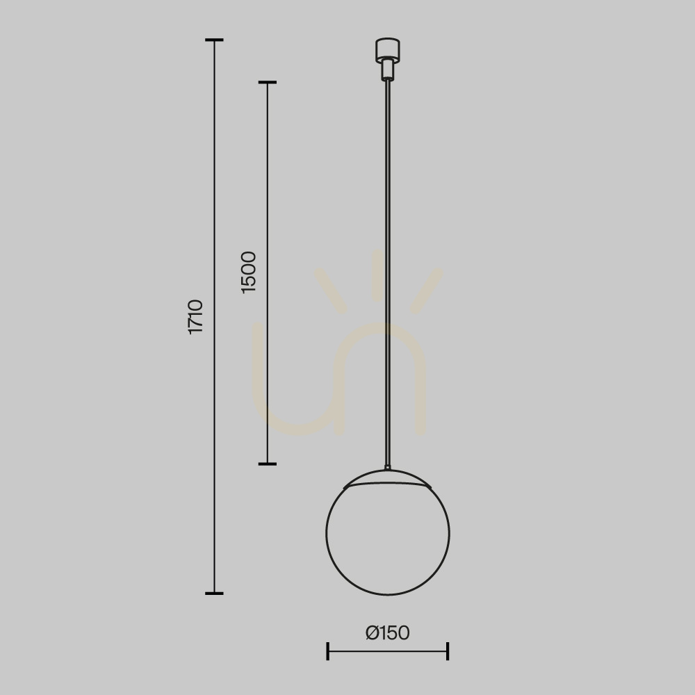 Pokaż Lampa sufitowa LUNA C156PL-10W3K-B Maytoni Lampa sufitowa LUNA C156PL-10W3K-B Maytoni